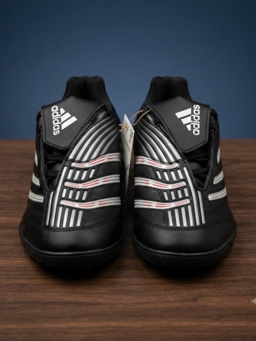 Adidas Predator Sala Indoor Soccer Shoes Black White Men's 6.5 / Women's 7.5 NEW